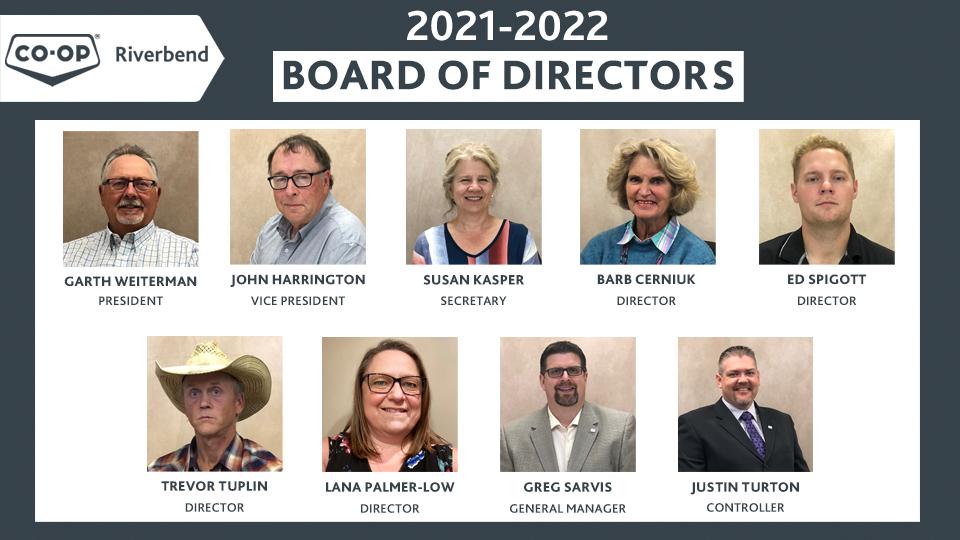 Riverbend Co-op Board of Directors 2021-2022 | Riverbend Co-op